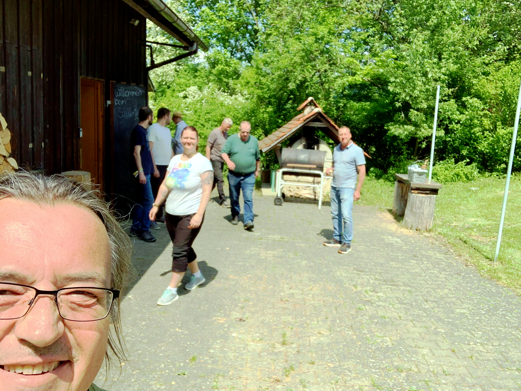 Arbeitsdienst beim endspurt